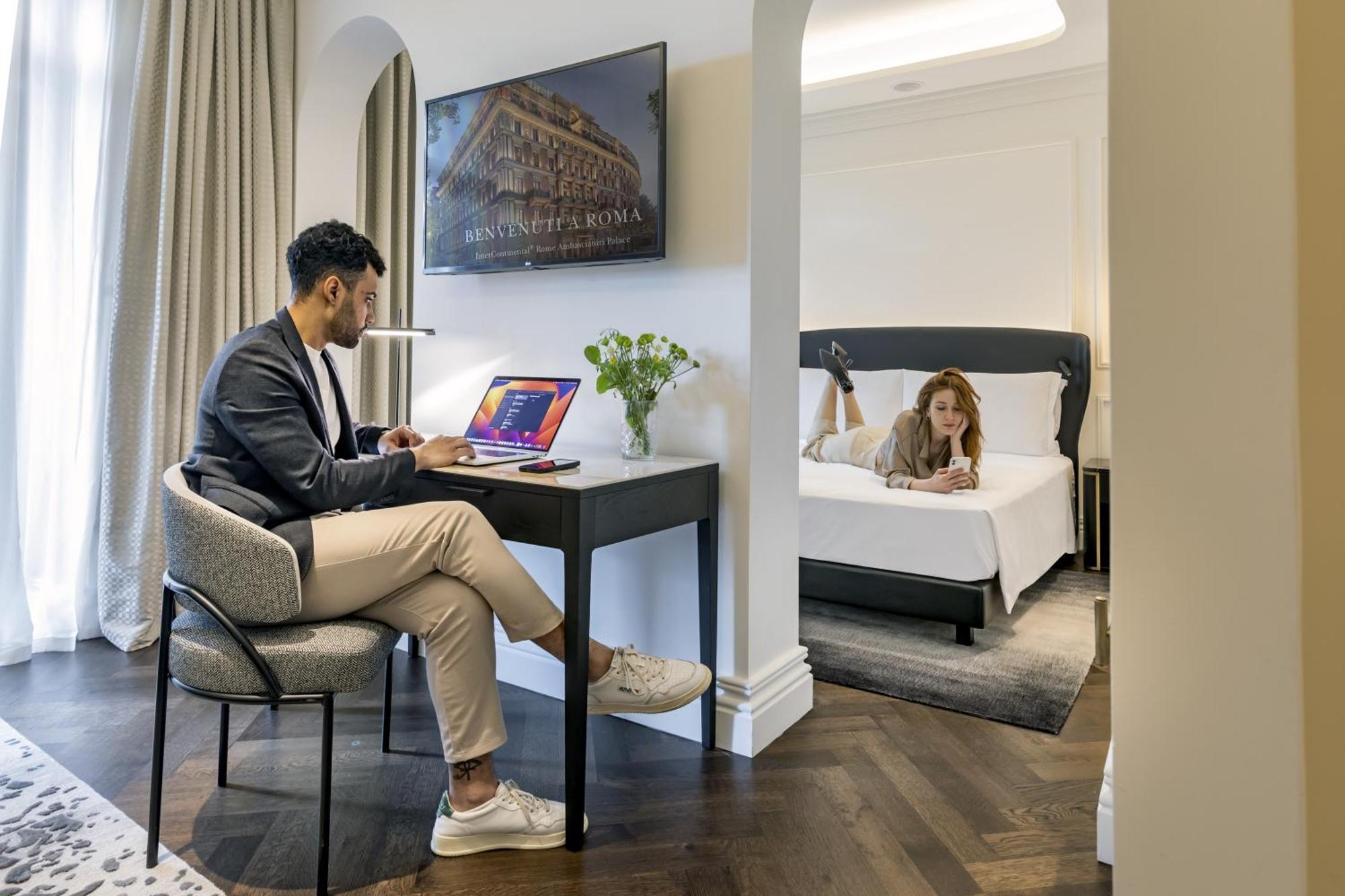 Intercontinental Rome Ambasciatori Palace By Ihg Luaran gambar
